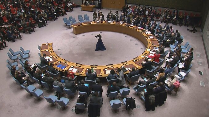 「ガザ即時停戦」の決議案が否決　米拒否権で　国連安保理