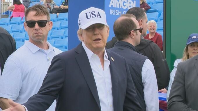 アイルランドと英領北アイルランドの統一「自然なこと」　トランプ大統領が主張　米メディアは“イギリスへの反発”と指摘