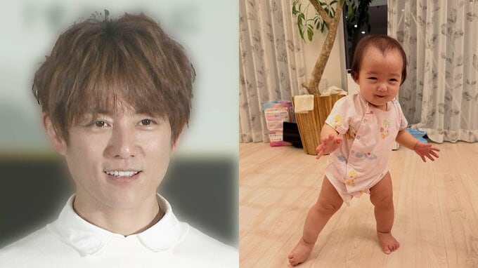 【 杉浦太陽 】　「ユメが、ついに歩いた　成長に、感動しております」第5子・夢空ちゃんの “初歩き” を報告　兄・幸空くんとの微笑ましい姿も|TBS NEWS DIG