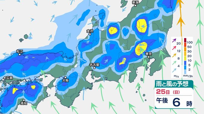 関東甲信は25日昼前から夜遅くにかけても「雷を伴った激しい雨」に注意　「警報級の大雨」となる地域が拡大する可能性　|　BSSニュース | BSS山陰放送