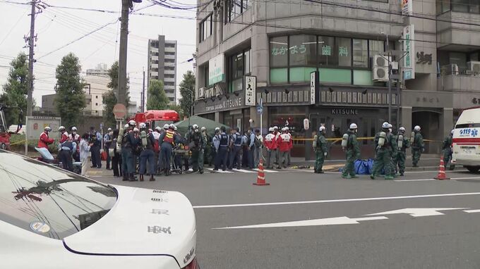 【速報】郵便局で｢スプレーの噴射があった｣ 8人が体調不良 20 ~50代の男女5人を搬送 名古屋･金山 誤って噴射か　|　名古屋・愛知・岐阜・三重のニュース【CBC news】 | CBC web