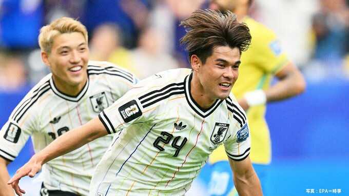 日本が1－0で王国・ブラジルにリードし前半終了　佐野海舟がインターセプトから自ら切り込み先制弾！【北中米W杯】|TBS NEWS DIG