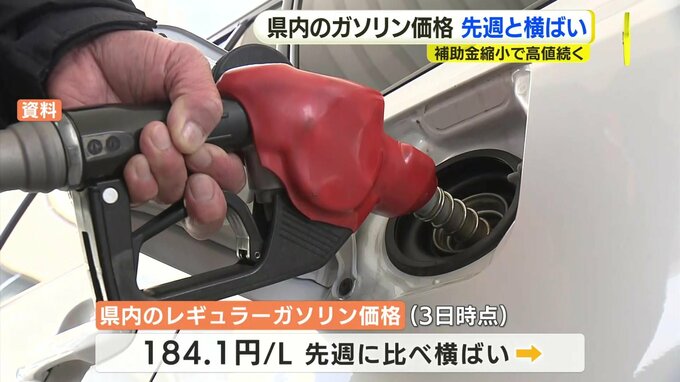 広島のガソリン価格　先週から横ばいの184.1円　石油情報センター「原油価格の下落による小幅な値下がりは予想されるものの、高値は続く」と予測|TBS NEWS DIG
