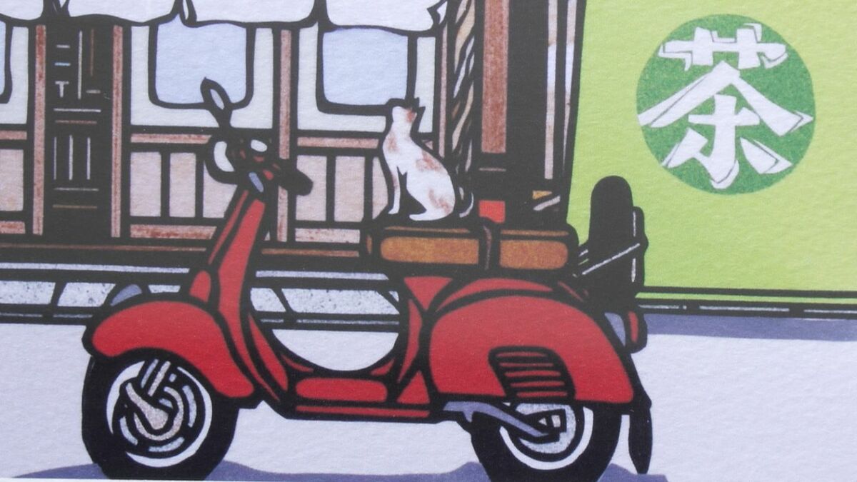 和紙を繊細に切り抜く「切り絵」の世界 久保修さんの作品展 四季折々の