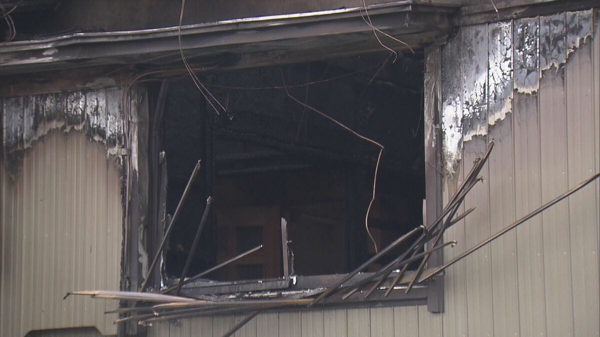 焼け跡から1人の遺体見つかる  一人暮らしの94歳女性か 三重･鈴鹿市で住宅火災