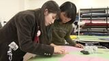 専門学校で中学生が「ファッション小物づくり体験会」 将来の進路選択に役立てて【岡山】|TBS NEWS DIG