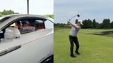 【上地雄輔】ゴルフ満喫「楽しく100回」真っ白な高級車でご満悦　フォロワー応援「楽しんだもん勝ち」|TBS NEWS DIG