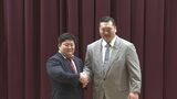 鳥取城北相撲部から宮城野部屋へ入門　松井奏凪人選手　下から下から押していくスタイル、幕下付け出しでデビューへ　天照鵬・伯桜鵬の後輩　|　BSSニュース | BSS山陰放送