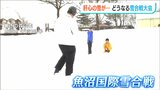 「雪が足りなかったらソフトテニスボールを雪玉に見立てることも考えた…」積雪が例年の半分の中『魚沼国際雪合戦』準備進む|TBS NEWS DIG