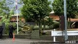 【速報】岡山市北区京橋町で倒木　強風によるとみられる　街灯が破損　岡山市が調査中|TBS NEWS DIG