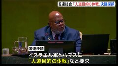 国連総会がイスラエル軍とハマスに「人道目的の休戦」求める決議採択| TBS CROSS DIG with Bloomberg