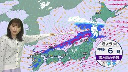 南風で寒さ緩む　日本海側で雨や雷雨に　太平洋側はカラカラ空気続く　来週は寒波が長期滞在か|TBS NEWS DIG