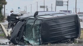 【続報】軽乗用車の母親と中学生の息子の2人が死亡　国道8号交差点で車同士が衝突する事故　富山|TBS NEWS DIG