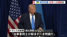 ウクライナ和平計画　合意への課題は？「領土問題」トランプ氏「当事者同士が解決すべき」と突き放す　プーチン氏妥協のそぶり見えず　落としどころ見つかるのか？|TBS NEWS DIG