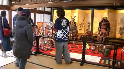 宮城・丸森町の齋理屋敷で企画展「端午の節句」甲冑を身に着けることも