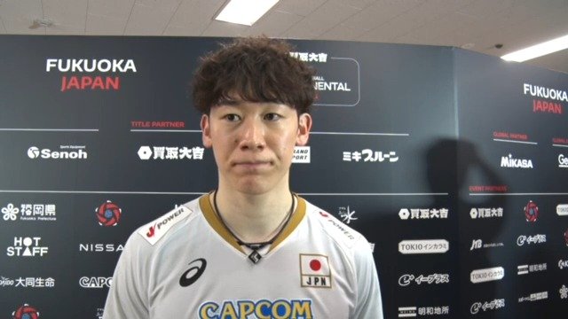 石川祐希「必ず勝ちきりたい」髙橋藍「一番いいギアを出して」西田有志「勝つだけなんで、それ以外は考えず」【アジア選手権】|TBS NEWS DIG