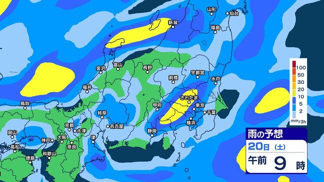 【大雨情報】北陸地方では17～18日にかけて雷を伴う激しい雨か　関東甲信でも局地的に激しい雨や非常に激しい雨の所も【3時間ごとの雨シミュレーション・16日午後9時更新】|TBS NEWS DIG