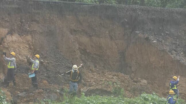 大雨で盛り土崩落のJR磐越西線、運転再開は8月末ごろ JR東日本発表 福島|TBS NEWS DIG
