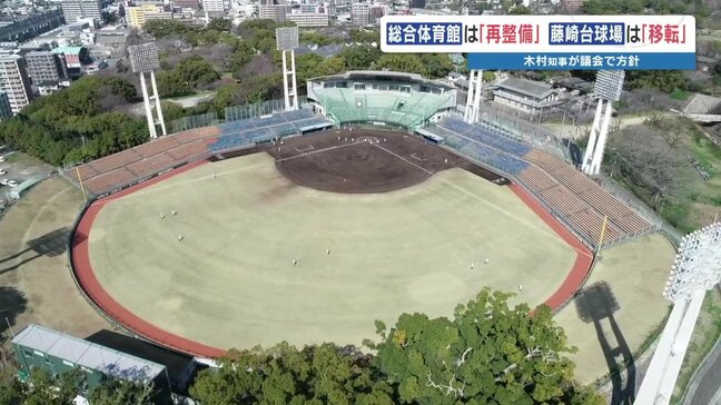 熊本県のスポーツ施設 知事が着手を宣言 体育館は建て替え 野球場は移転|TBS NEWS DIG