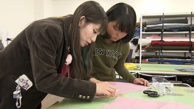 専門学校で中学生が「ファッション小物づくり体験会」　将来の進路選択に役立てて【岡山】|TBS NEWS DIG