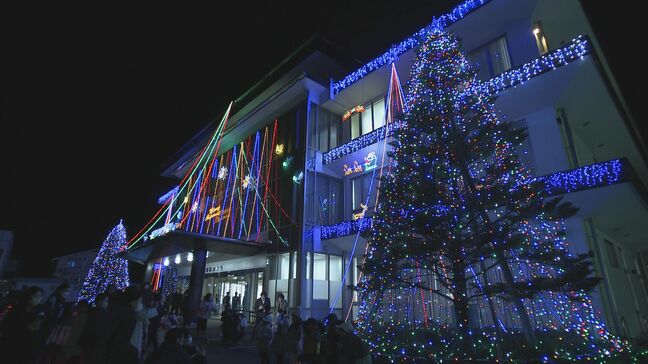 20万球のLED彩る 白河市内4か所でイルミネーション始まる 福島|TBS NEWS DIG