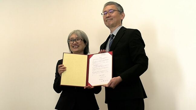 「心のケアの充実を」大原芸術財団と国際医療ボランティア・アムダが医療支援にアートを活用する包括連携協定【岡山】|TBS NEWS DIG