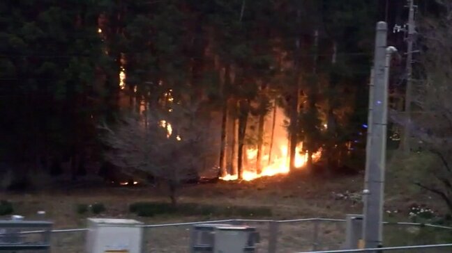 【避難指示拡大】新たに沢山地区も追加　大槌町山林火災　鎮火ならず延焼続く　町は避難指示の対象地域拡大|TBS NEWS DIG