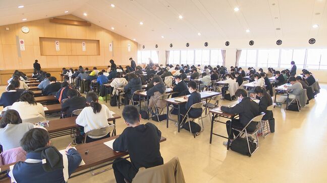 大分市の向陽中学校で入試　倍率は「3.3倍」　英語を初導入|TBS NEWS DIG