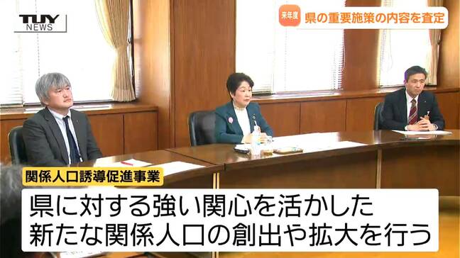 来年度当初予算案　重要施策の内容を査定　県の関係人口増やす取り組みなどが中心に（山形）|TBS NEWS DIG