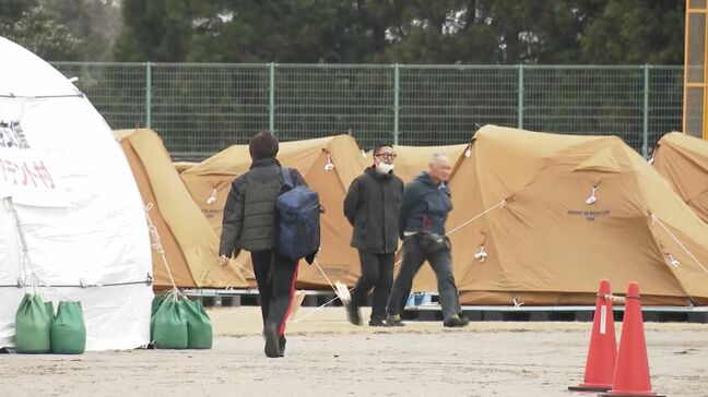 【能登半島地震】総社市と登山家・野口健さんらが「テント村プロジェクト」ボランティアの宿泊拠点が完成|TBS NEWS DIG