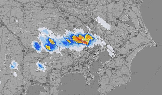 【大雨情報】関東甲信地方は、18日夜遅くにかけて1時間60ミリの非常に激しい雨が降り大雨となるおそれ　低い土地や地下施設の浸水に警戒を　警報級の大雨となる地域が拡大する可能性　1時間予想降水量は　関東北部50ミリ　関東南部60ミリ　甲信40ミリ【雨と風のシミュレーション】|TBS NEWS DIG