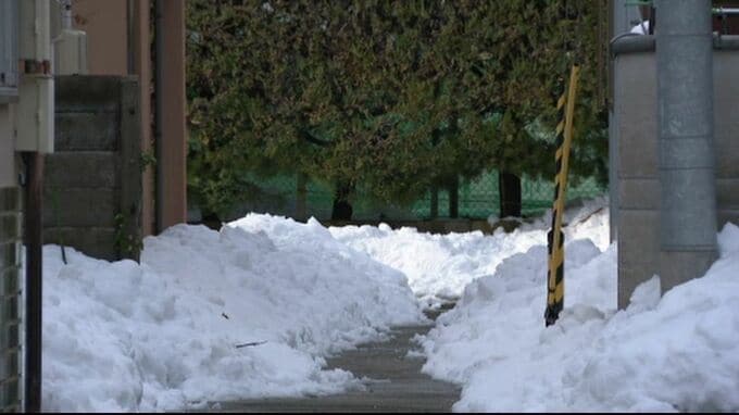長期化する大雪 「町会の除排雪補助」　臨時的に２回受け付け 石川・金沢市|TBS NEWS DIG