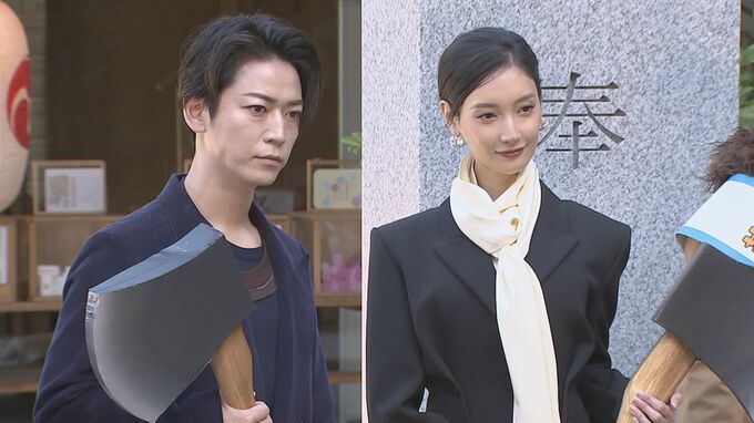 【亀梨和也】菜々緒が収録現場で穴に落下…とっさの判断で助けるも「左腕のトレーニングが足りないな」と謙遜|TBS NEWS DIG