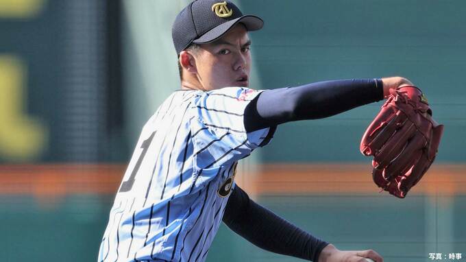 東海大相模が広陵破り9年ぶりベスト8進出！エース藤田が6回1失点 3回満塁から3番中村の逆転打 12安打の強力打線で好投手打ち崩す|TBS NEWS DIG