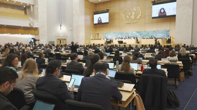 国連人権理事会 イラン女子児童らが死亡した爆撃めぐり緊急会合 米に早期の調査結果公表求める