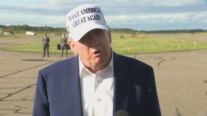 トランプ大統領がEUへの50％関税の発動延期を表明|TBS NEWS DIG