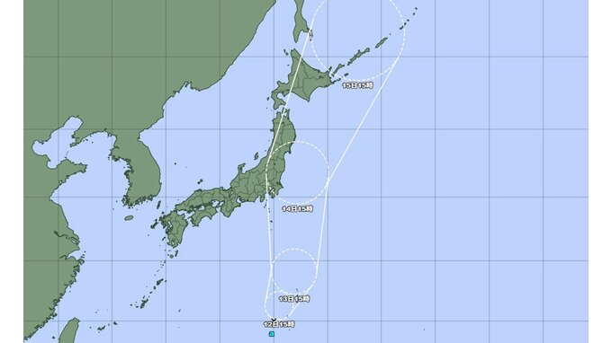 【台風情報】あすには台風5号発生へ　低気圧が日本の南から太平洋を北上し発達…今後の進路と勢力は　気象庁発表　|　山形のニュース│TUYテレビユー山形