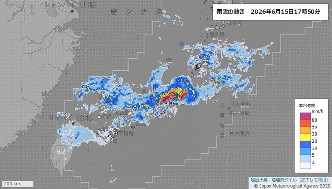 【線状降水帯】3時間以内に発生か　沖縄本島地方で直前予測情報　※雨と風のシミュレーション　|　RCC NEWS | 広島ニュース | RCC中国放送