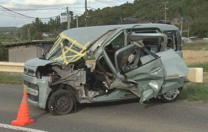 軽乗用車がガードレールに衝突　40代女性がけが　宮城・登米市　|　宮城のニュース│tbc NEWS│tbc東北放送