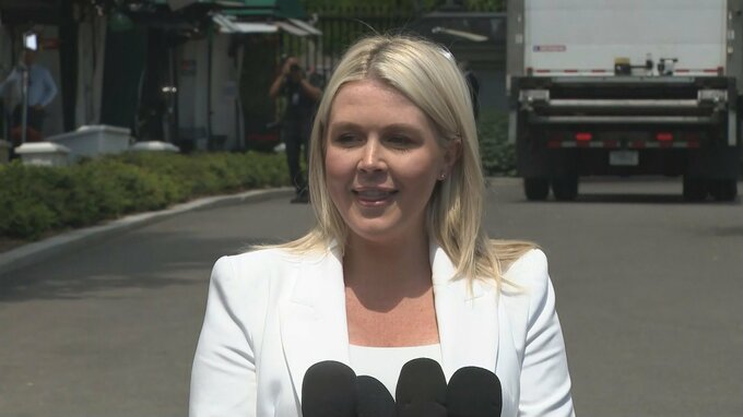 ホワイトハウス・レビット報道官（28） 来週第2子を出産へ