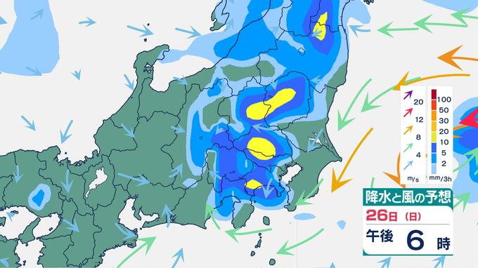 【大雨情報】関東・東北で「警報級の大雨」おそれ　26日にかけて前線停滞　激しい雷雨、北陸は土砂災害に厳重警戒【雨風シミュレーション】|TBS NEWS DIG