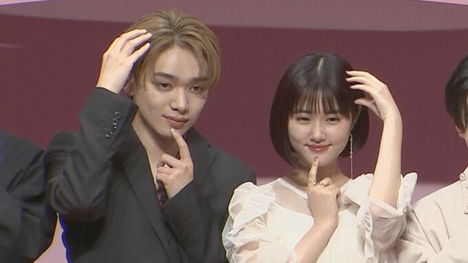 【宮世琉弥　&　原菜乃華】　“ジャージキス“は「スポーツの一種」　 注目の胸キュンシーン秘話明かす |TBS NEWS DIG