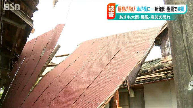 「車も倒れて 物も飛んで…」建物の屋根が崩れるなど“突風被害”相次ぐ　新潟県 聖籠 新発田|TBS NEWS DIG