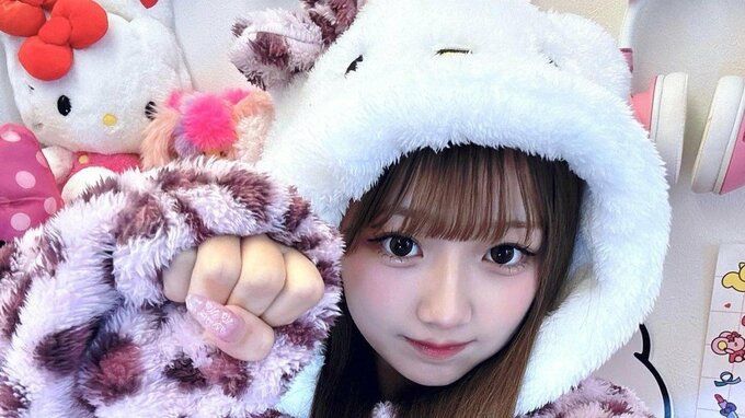 【辻希美・長女】希空さん「もふもふキティ」もこもこのルームウエア姿を4枚公開　フォロワー数は急増中|TBS NEWS DIG