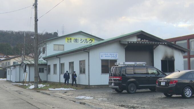 仏壇の製造・販売を行う倉庫兼作業場で火事 けが人なし　|　石川県のニュース｜MRO北陸放送
