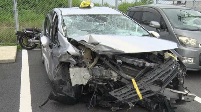 85歳の男性が運転する個人タクシーが擁壁に衝突　男性死亡　同乗の女性（77）もけが　|　沖縄のニュース｜RBC 琉球放送