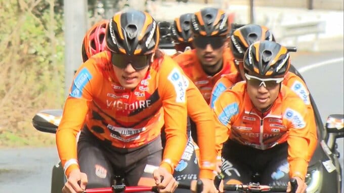 ヴィクトワール広島　熾烈なチーム内競争　過酷な江田島での練習に密着|TBS NEWS DIG