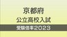 【倍率一覧】京都府公立高校入試2023　中期選抜　志願倍率　全日制　全校掲載　3月8日に学力検査|TBS NEWS DIG