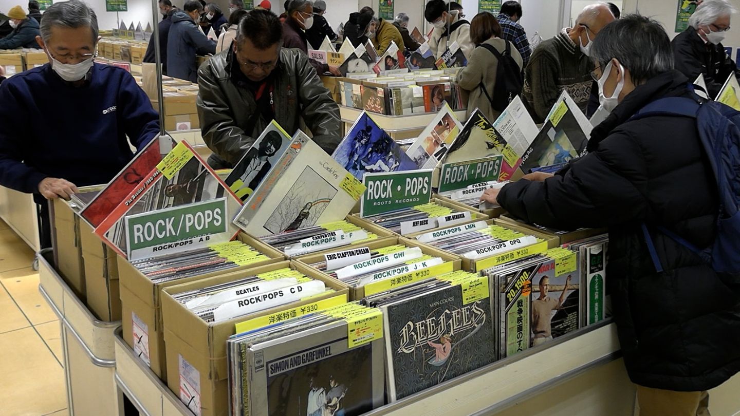 全国のアナログレコード専門店が集合「倉敷音楽市場」演歌やジャズなど