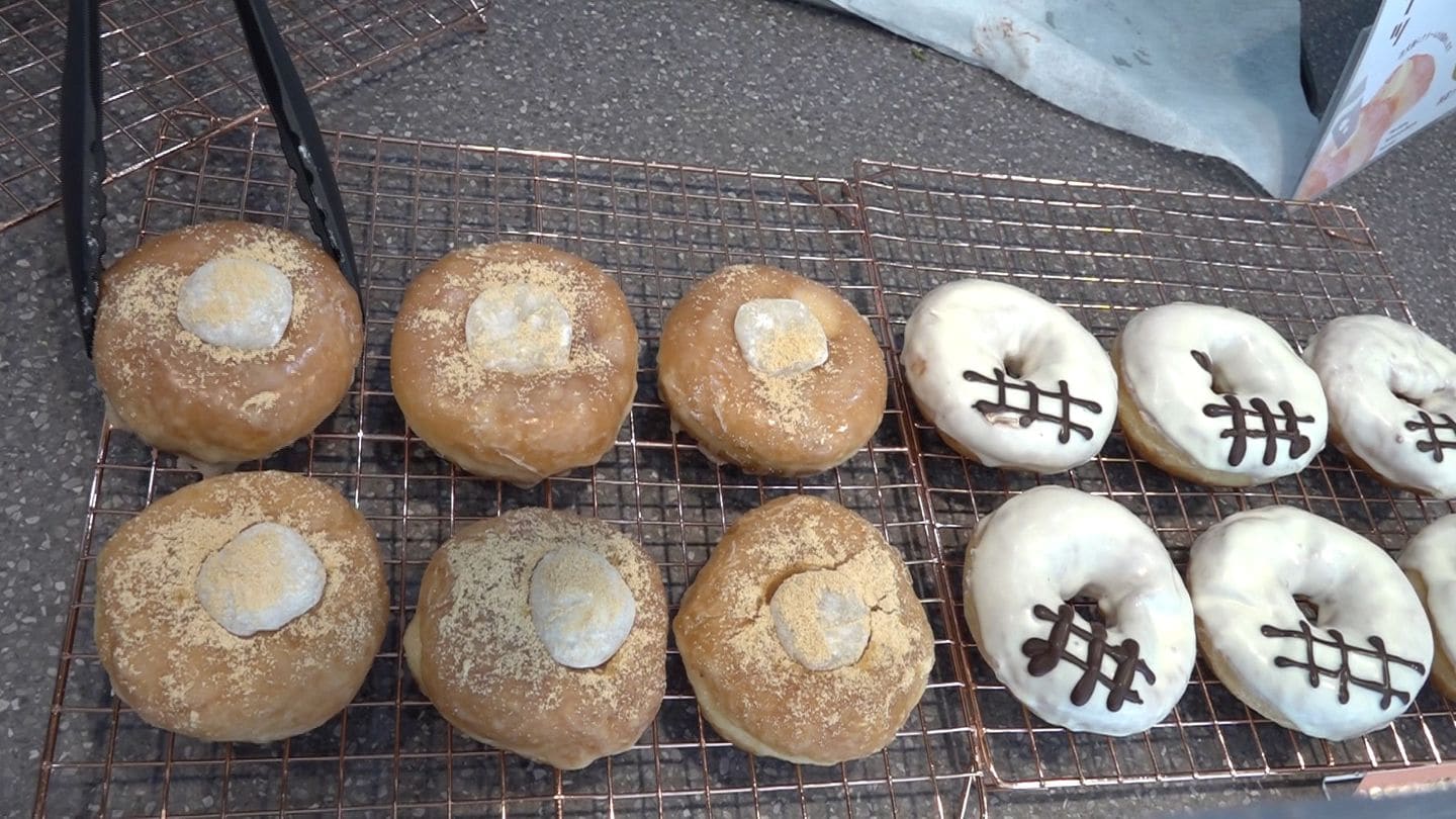 きびだんごドーナツ」に「白壁ドーナツ」美観地区に初のドーナツ専門店